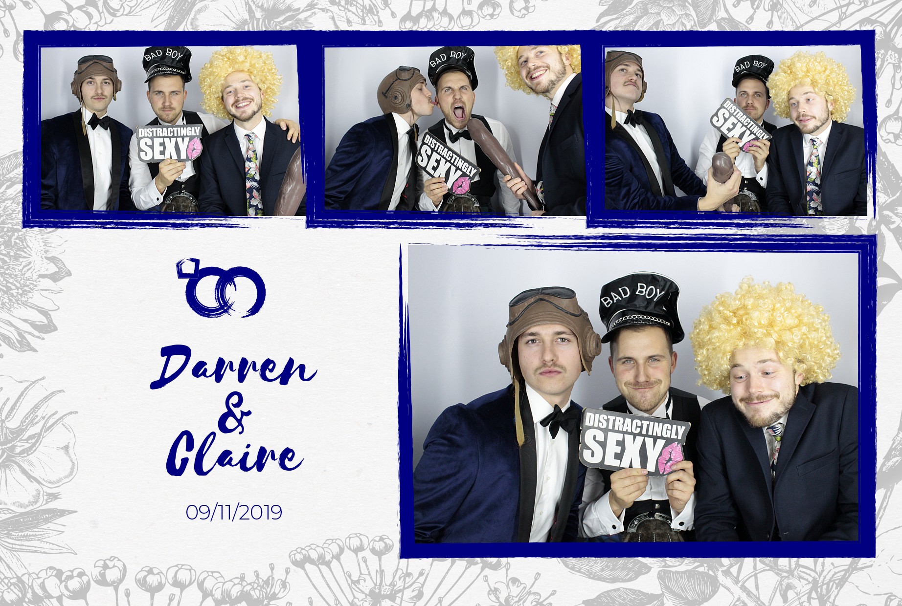 Darren and Claire’s Wedding  | View more photos from the event at gallery.myphotoboothexperience.co.uk/u/MyPhotoBoothExperienceLtd/Darren-and-Claire’s-Wedding
